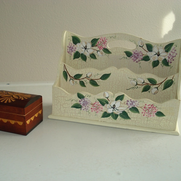 Vintage Office and Desk Storage/Envelope or Memo Holder/Small Items Box/1990's