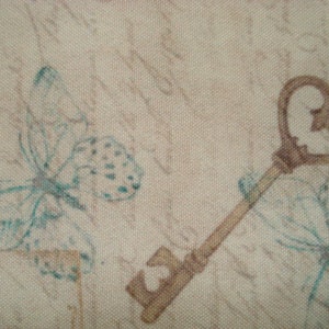 Keys to the Garden/&quot;Key Toss&quot;/Susan Winget/100% Polyester/Springs Creative/Medium Weight Upholstery Fabric