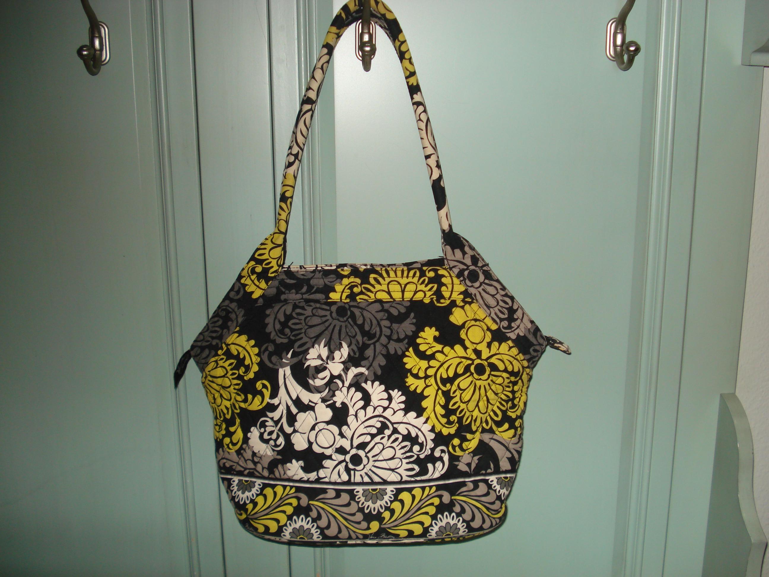 Vera Bradley backpack baroque paisley floral lime black gray -school travel work Vera Bradley Travel Bags - Etsy Singapore main image 3