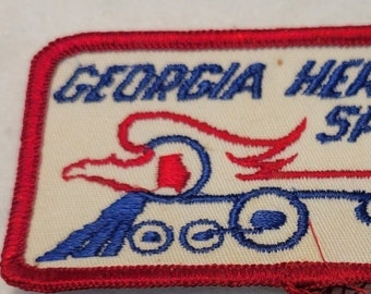 Vintage Railroad Patch, Georgia Heritage Special Patch. Never used. See photos.  From Bicentennial Train.