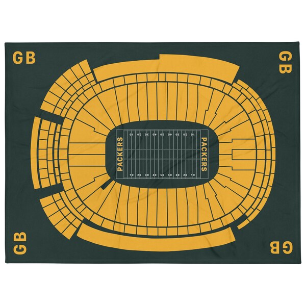 Packers Blanket Etsy