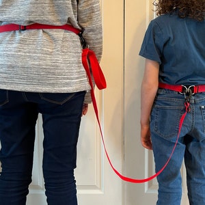 2gether belt, the new way to stay together. For Autism, ADHD, special needs, elopement. Waist walking harness image 4