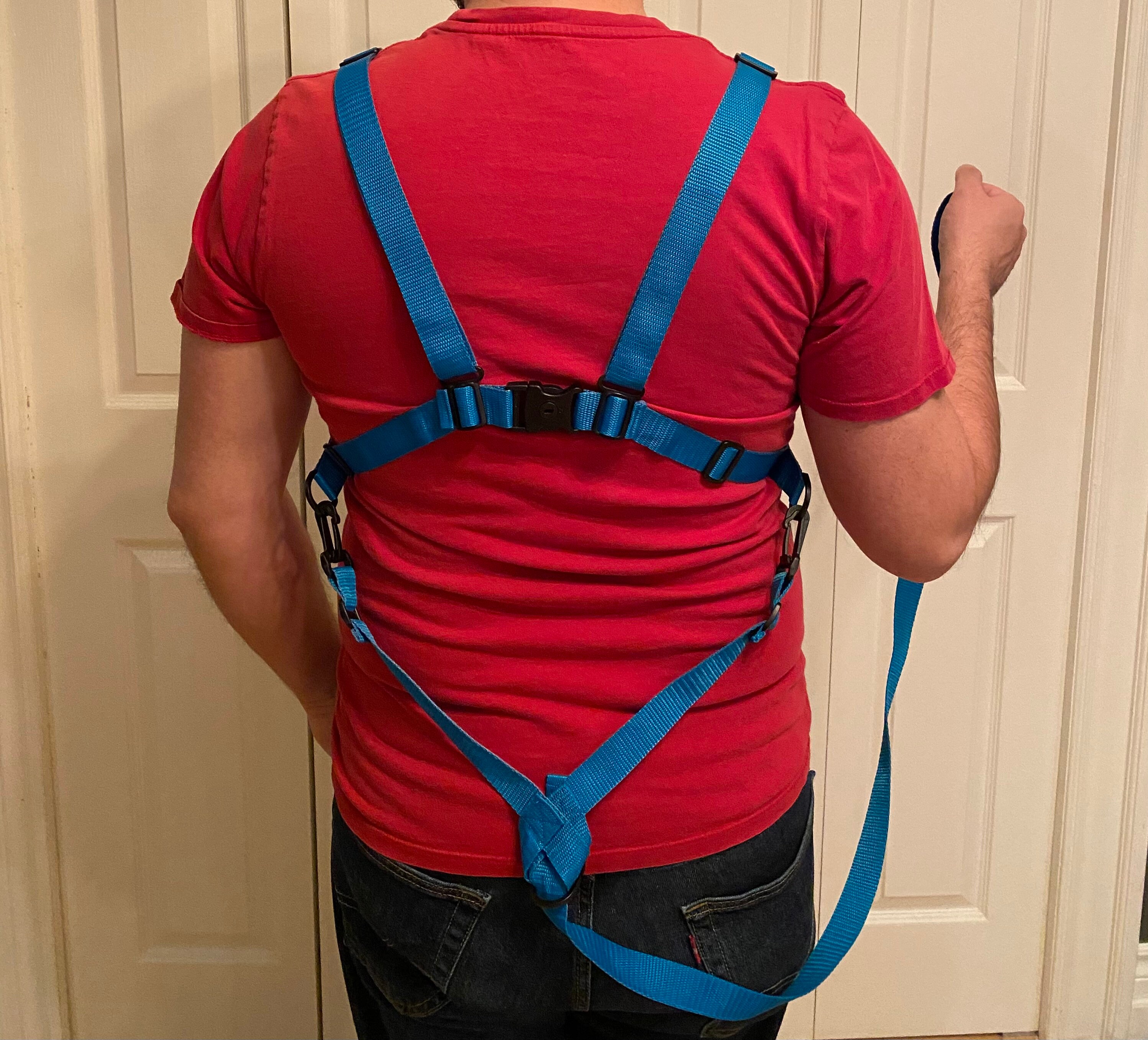 Upsized Safety Harness Leash Etsy