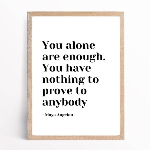 Maya Angelou Quotes Etsy UK