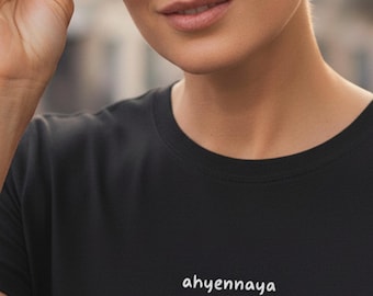 Axyennaya Russian T-Shirt, Funny Cyrillic Humor Tee for Women, Gift for Wife, Girlfriend Bestie русская футболка