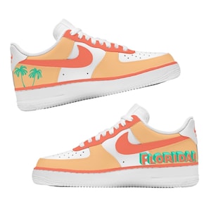 Florida!!! Custom Hand-Painted Air Force 1