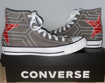 Winter Soldier / Bucky Barnes Custom Converse