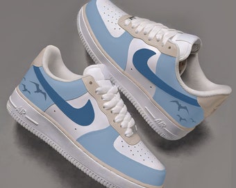 1989 Inspired Custom Hand-Painted Air Force 1