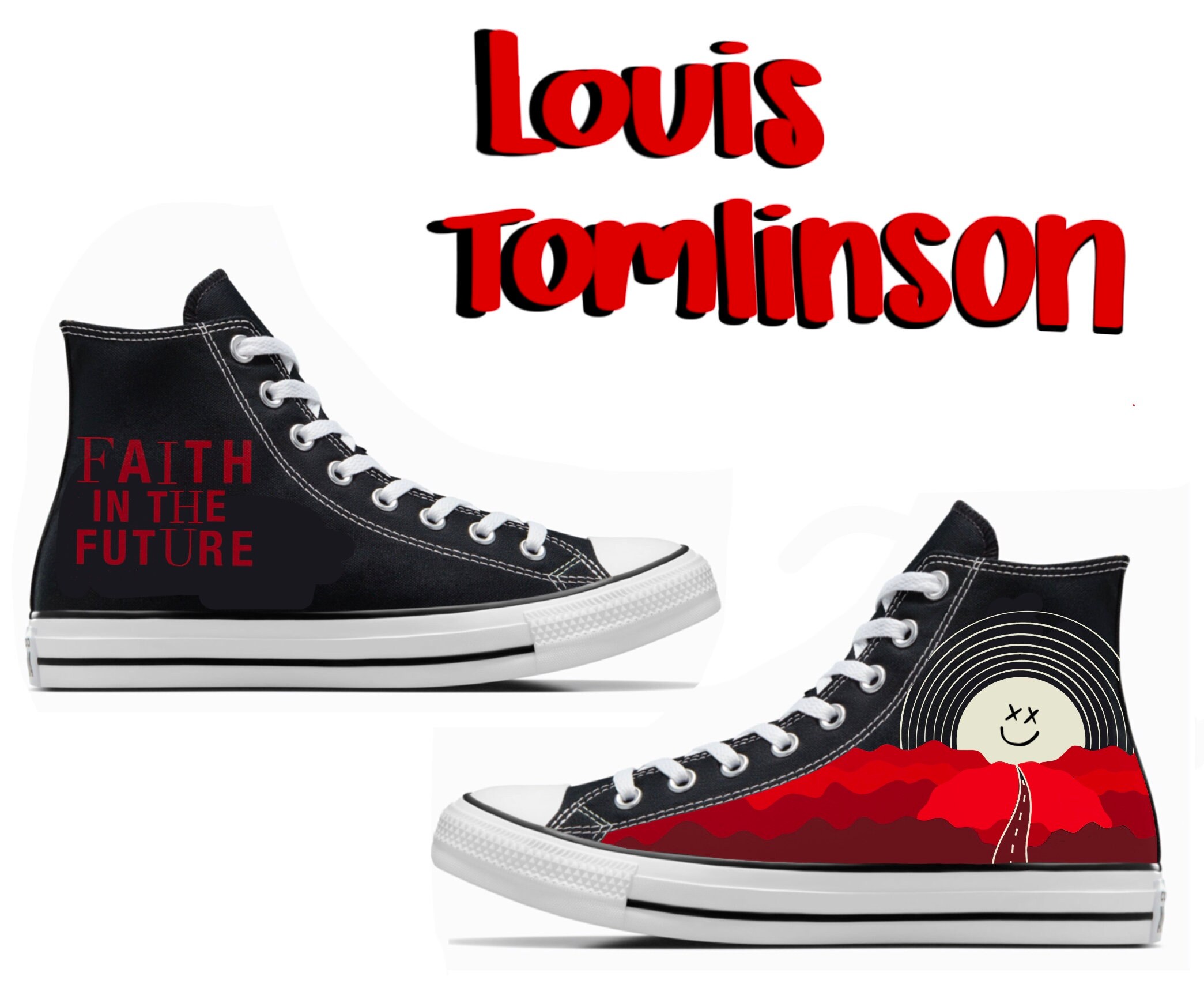 Louis Tomlinson tattoos - set of 6 [see products for more layouts