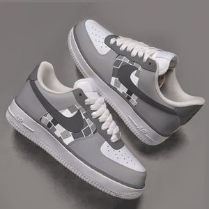 Mirrorball Inspired Custom Hand-Painted Air Force 1