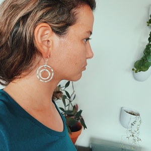 Silver Acapulco Iconic and Timeless Earrings | Minimalist Earrings | Geometric | Girly Earrings | Silver Jewelry | Creative Gift