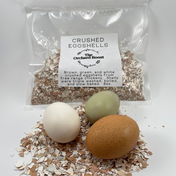 Organic Crushed Eggshells from Free Range Chickens Calcium Plant Fertilizer