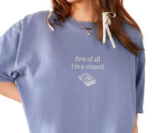 RPG Wizard Class Comfort Colors Shirt, Tabletop RPG, I'm a Delight Meme Shirt, Unisex