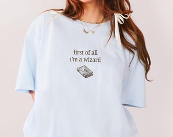 RPG Wizard Class Comfort Colors Shirt, Tabletop RPG, I'm a Delight Meme Shirt, Unisex