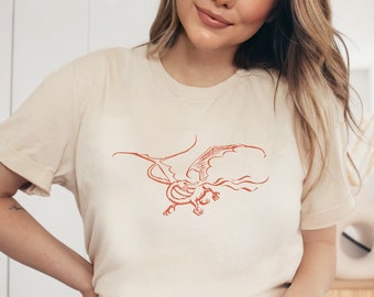 Smaug Lonely Mountain Map Shirt, Hobbitcore, Dragon Graphic Tee, Middle Earth Fantasy Book Lover, Unisex t-shirt