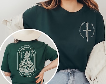 Dimholt Skulls Unisex Shirt, Aragorn, JRR Tolkien Fantasy Book Lover Gift, Middle Earth Geek Gift, Hobbitcore