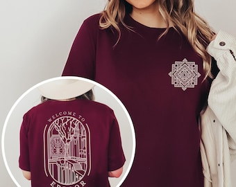 Erebor Unisex Shirt, The Lonely Mountain, Thorin Oakenshield, Middle Earth Book Lover Gift, Hobbitcore Geek Gift