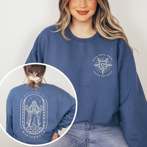 College of Winterhold Sweatshirt, Video Game Shirt, Mages Guild, Fantasy Lover, Magical Gifts, Gamer Tee, Nerd Gift