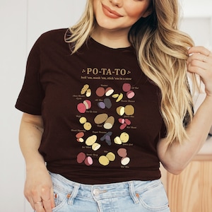 Potatoes of the Shire Shirt, Lord of Hobbiton, What's Taters, Funny Hobbitcore Unisex T-Shirt