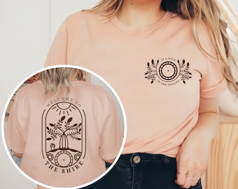 The Shire Shirt, Lord of Hobbiton, Fantasy Book Lover Gift, Hobbit Shirt, Tolkien, Middle Earth Fellowship, Hobbitcore