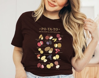 Potatoes of the Shire Shirt, Lord of Hobbiton, What's Taters, Funny Hobbitcore Unisex T-Shirt