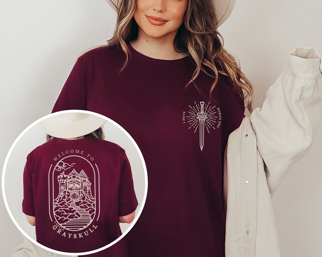 Castle Grayskull Warrior Man Shirt, Universe Masters, Power Sword