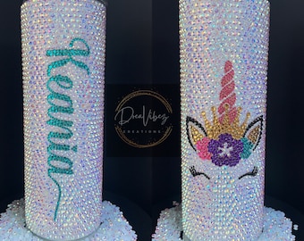 Bling Tumbler with Name & Image