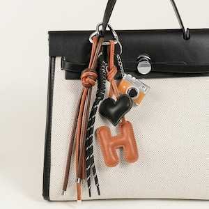 Personality Bag Charm, Rope Purse Charm, Heart bag charm, Bag Keychain Accessories, Camera Lover Gift