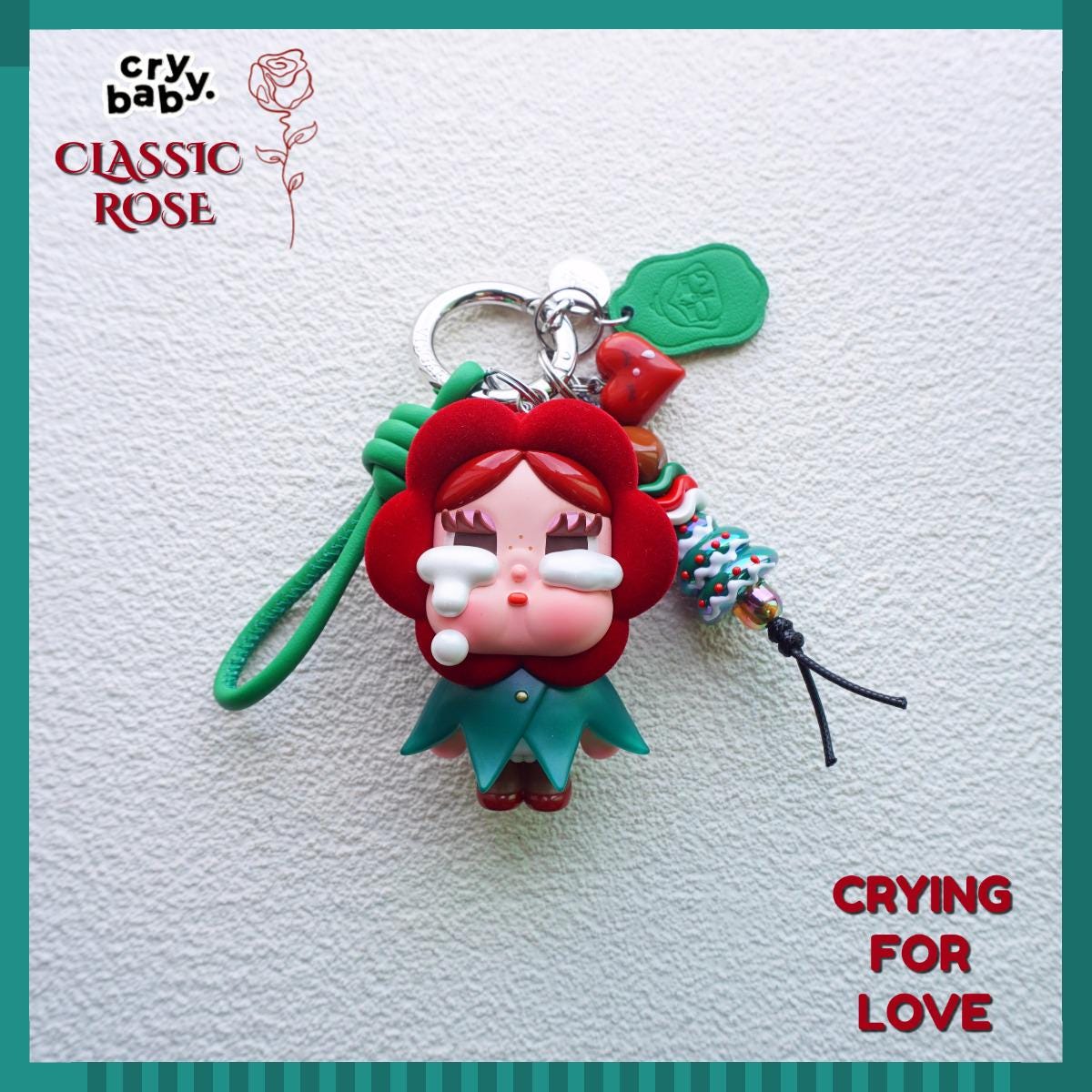 CRYBABY キーリング Crybaby popmart keychain - Etsy 日本