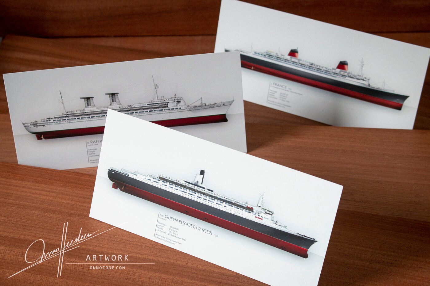 Superliner Trio: SS Raffaello 1965 SS France 1962 RMS - Etsy