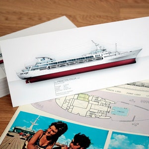 MS Princess Italia 1967 | 21x10 cm | Limited Edition 100 prints
