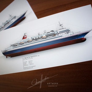 ms Black Watch 1996 | 21x10 cm | Limited Edition 100 prints