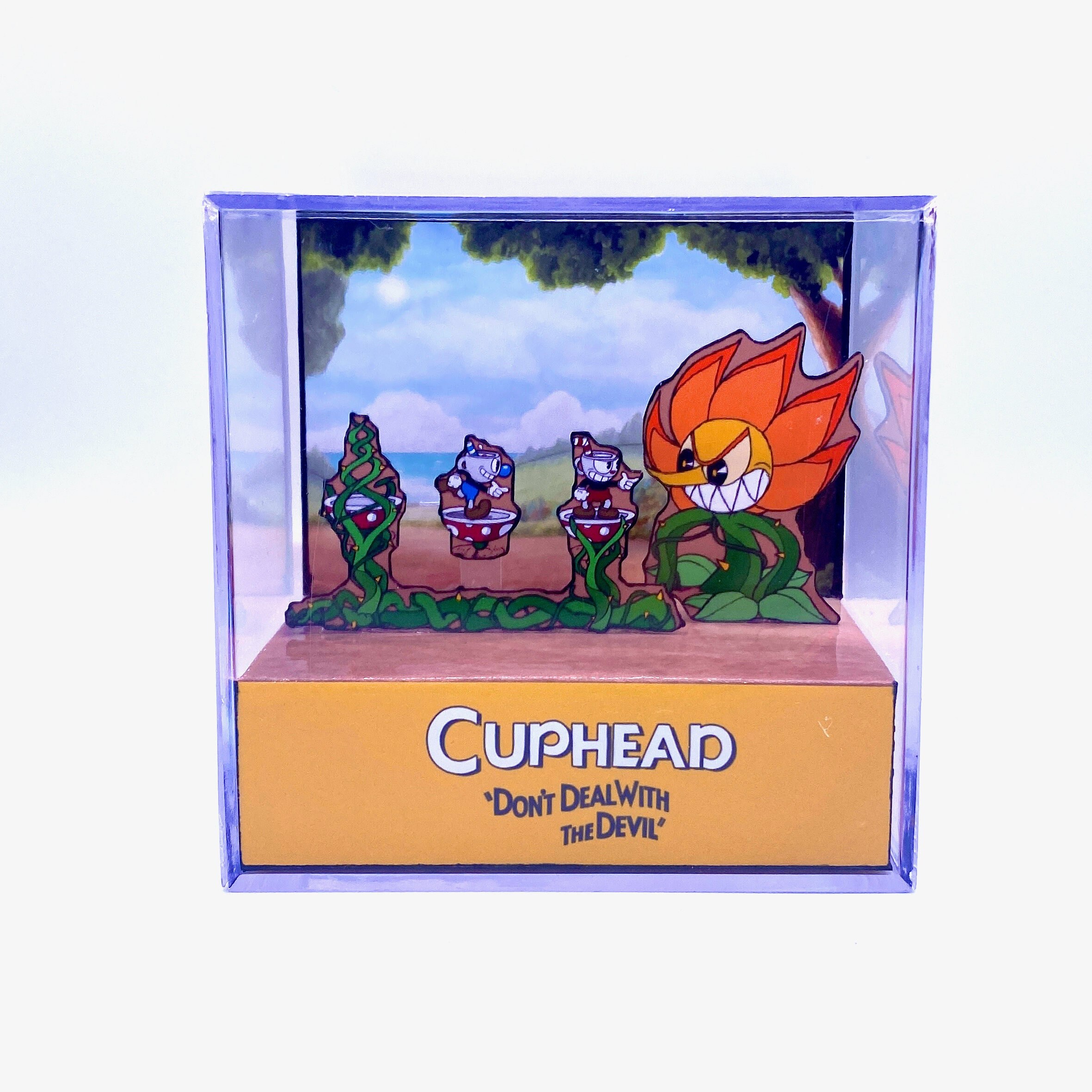 Cuphead Dice King and The Devil 3D model 3D printable