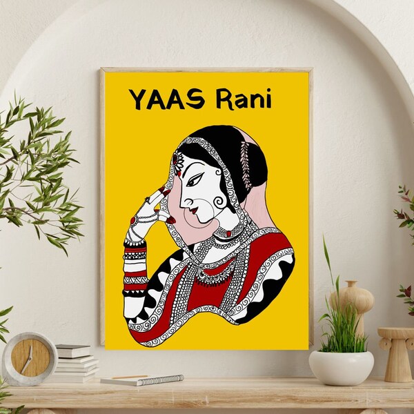 Reine YAAS ; Desi, art féministe sud-asiatique ; Affiches imprimées ; Cadeau