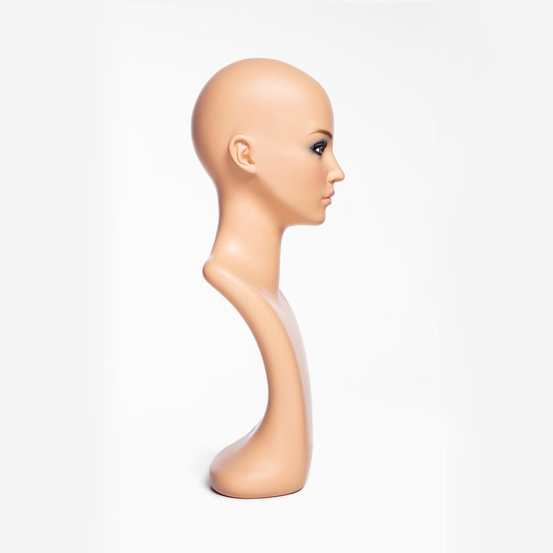 USAKHV Female Women Realistic Mannequin Head Bust Wig Stand Etsy