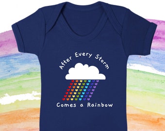 Rainbow Baby, IVF Journey Gift, Baby Bodysuit, Baby Shower Gift