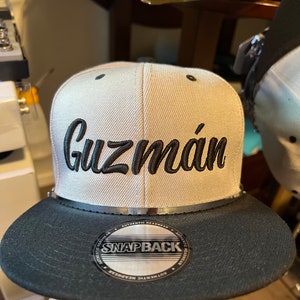 Guzman 3D Puff Embo No, Embroidery Design/ Instant Download - Etsy