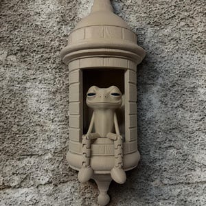 Puerto Rican Garita Wall Coqui Lamp Handmade Home Decor 3D Printed Lamp with LED image 8