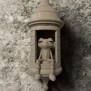 Puerto Rican Garita Wall Coqui Lamp Handmade Home Decor 3D Printed Lamp with LED image 9