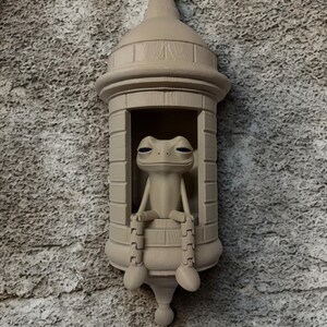Puerto Rican Garita Wall Coqui Lamp Handmade Home Decor 3D Printed Lamp with LED image 6