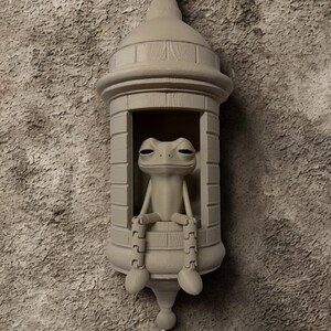 Puerto Rican Garita Wall Coqui Lamp Handmade Home Decor 3D Printed Lamp with LED image 12