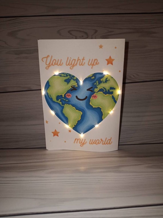 DIY: You Light Up My World Valentines — with Free Printable! ⋆ Design Mom