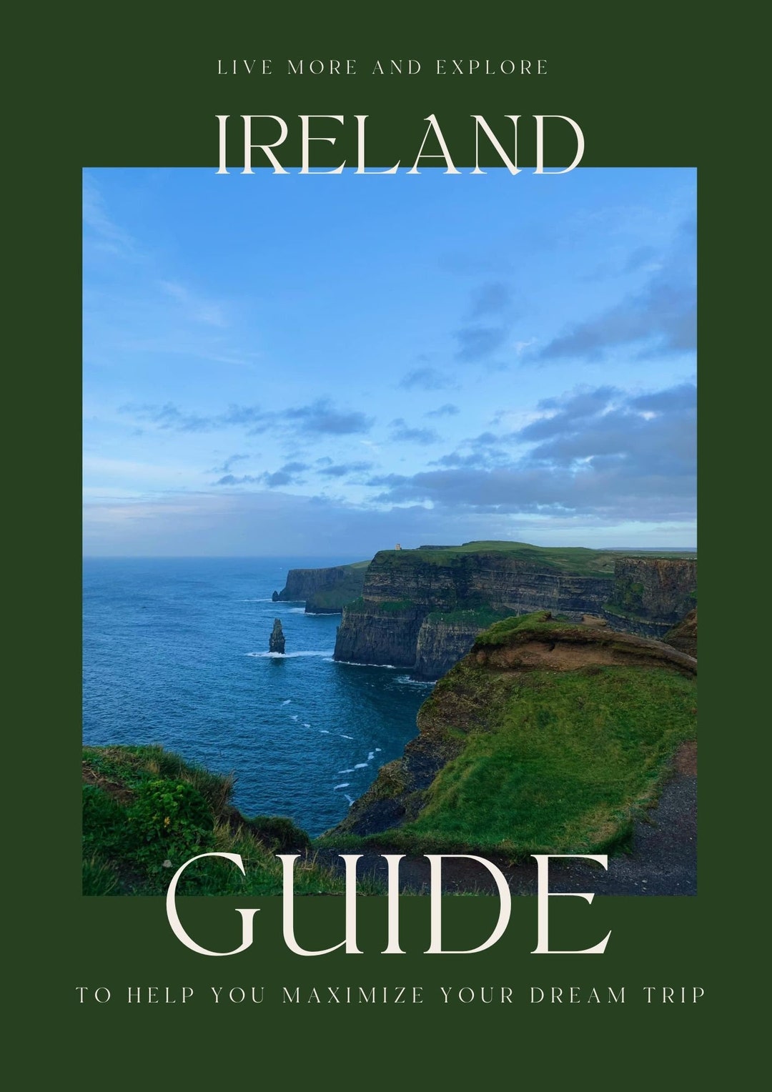 5 Day Itinerary for Ireland Ireland Travel Guide - Etsy