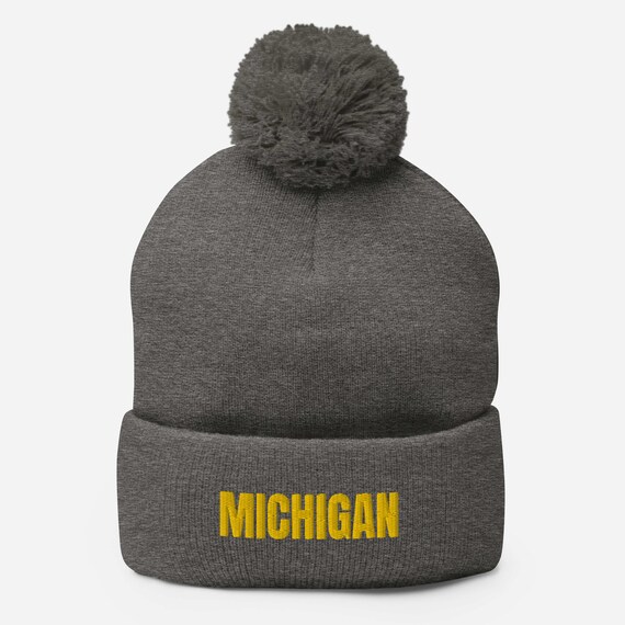 Pom-pom Beanie University of Michigan 