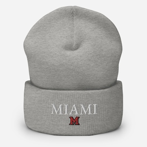 Cuffed Beanie- Miami University Redhawks
