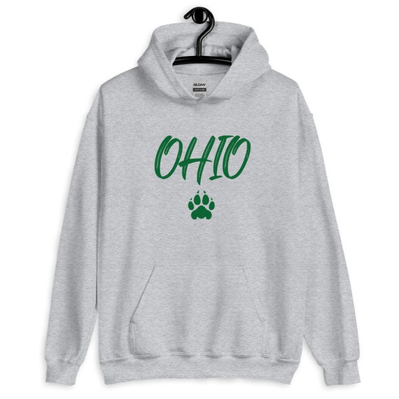 Unisex Hoodie Ohio University Bobcats Etsy