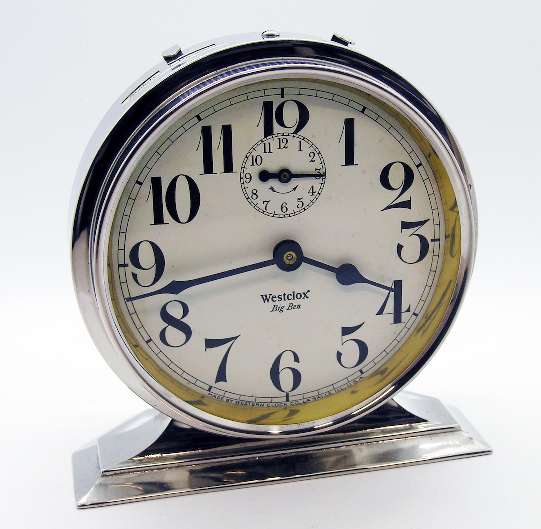 Restored 1930 Big Ben, Style 2, Alarm Clock, Made in the USA!! - Etsy