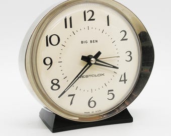 Restored 1977 Big Ben alarm clock, made in the USA!!