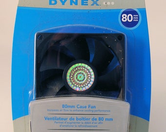 Sealed Dynex 80mm Computer Case Fan