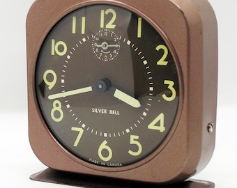 Restored 1961 "Silver Bell" alarm clock by Westclox!